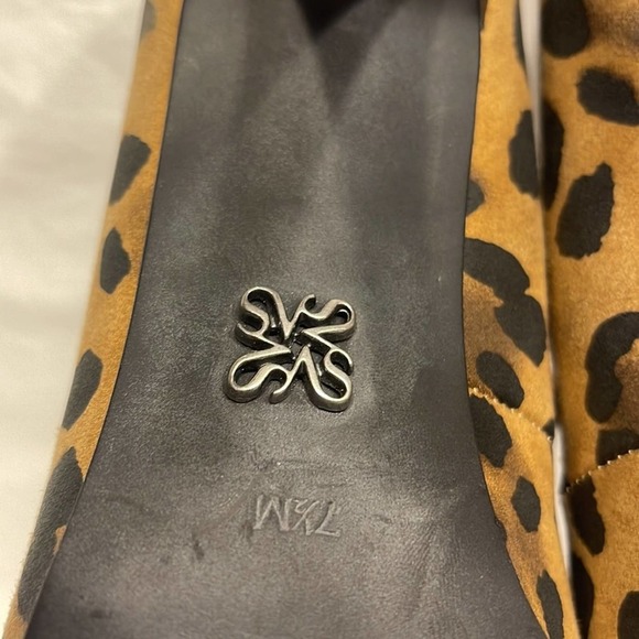 Simply Vera Wang Platform Stilettos Cheetah Print Size 7.5 - Picture 10 of 11
